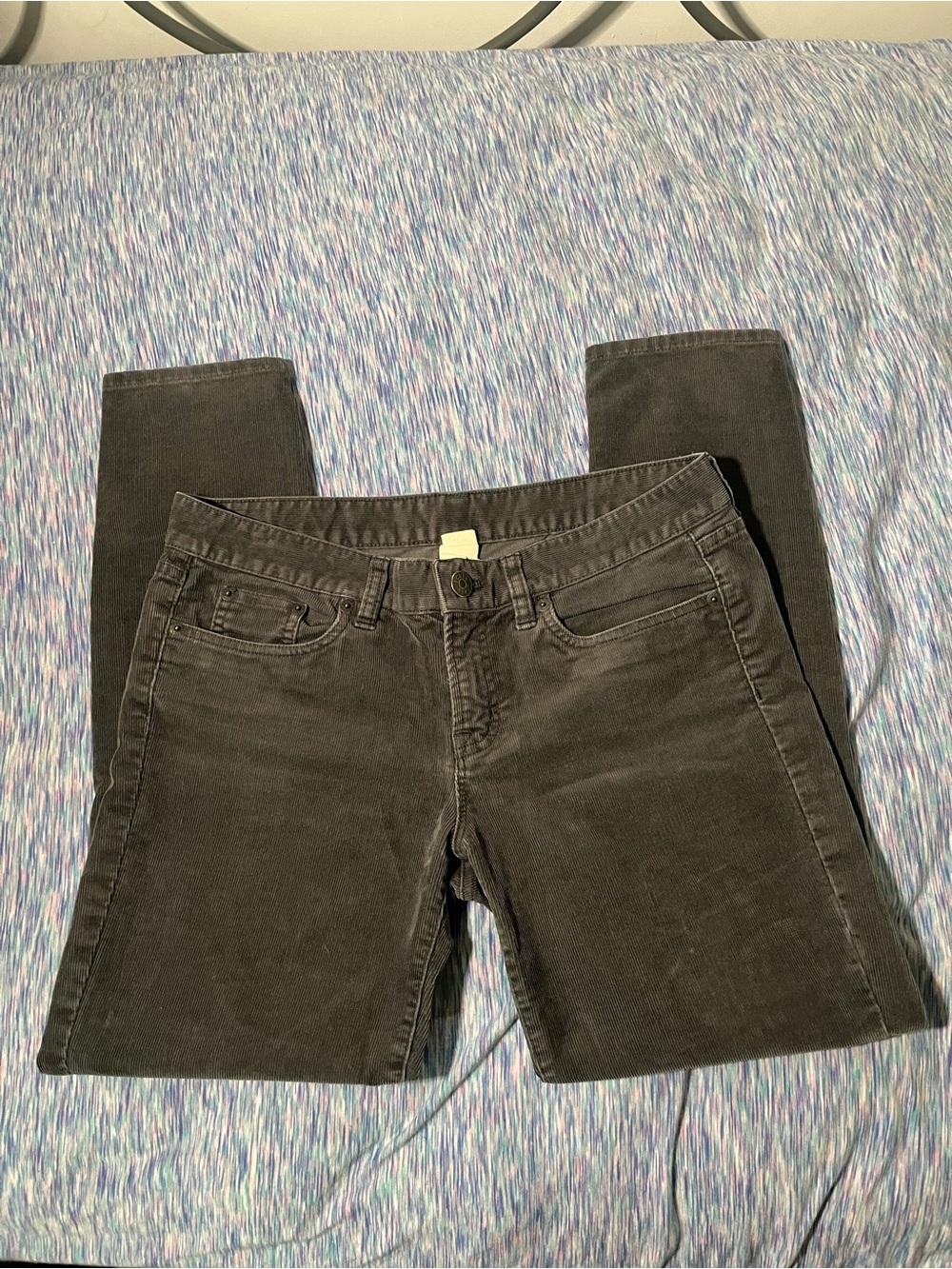 J. Crew dark blue corduroy women’s straight leg pants size 29